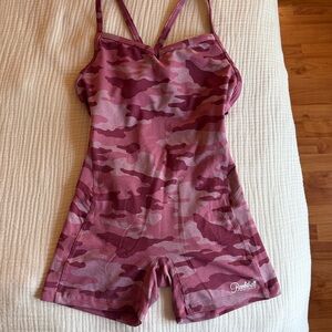Bombshell Sportswear Pink Camo Onsie